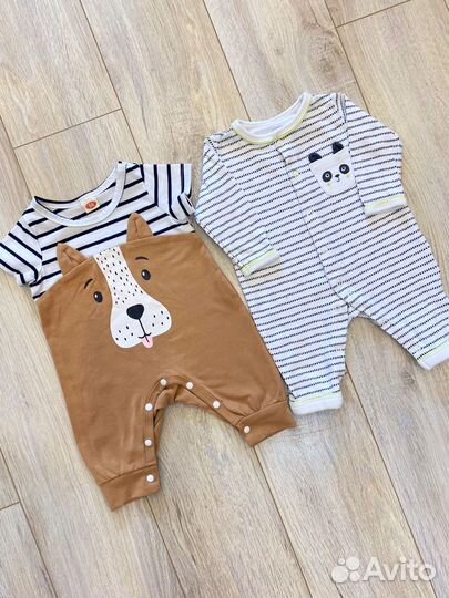 Вещи пакетом на весну для мальчика 56 62 комбинезо