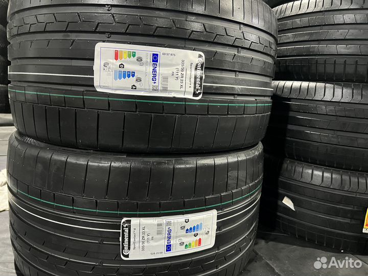 Continental ContiSportContact 6 335/30 R23 и 295/35 R23 112Y