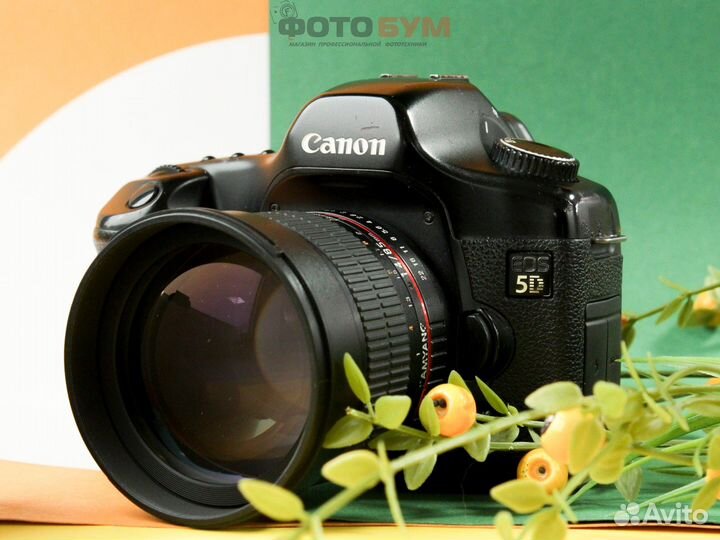 Canon 5D body + Samyang 85mm f1.4 (для Canon)