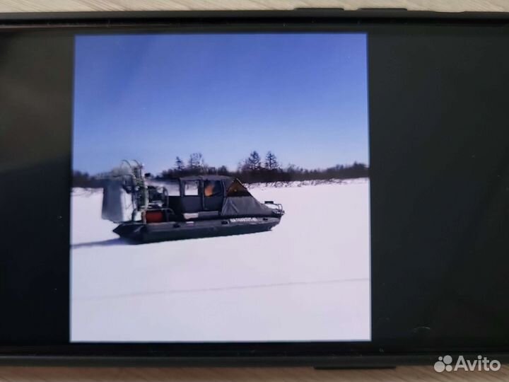 Аэролодка вьюга 550 с двигателем Honda D 17