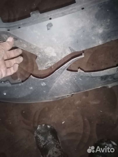 Передний бампер hyundai solaris