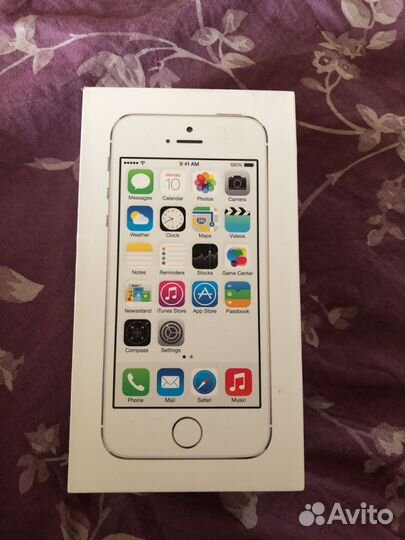 Коробка от iPhone 5s
