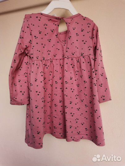 Платье для девочки hm 80