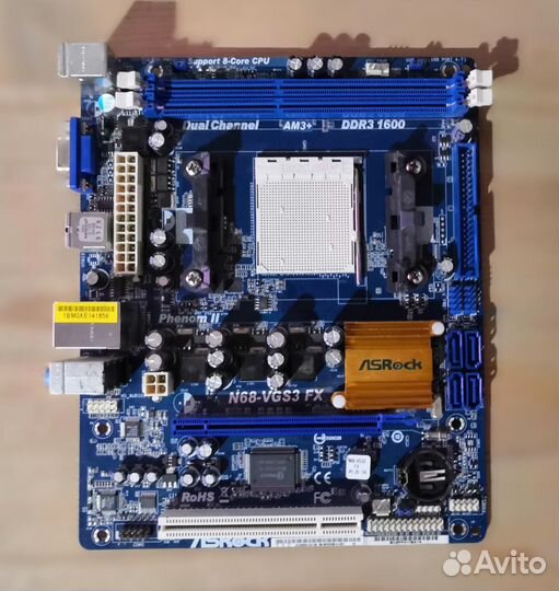 S-AM3+ Материнская плата AsRock N68-VGS3 FX