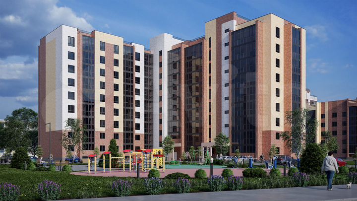 2-к. квартира, 63 м², 9/9 эт.