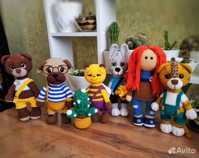 Вязаные игрушки