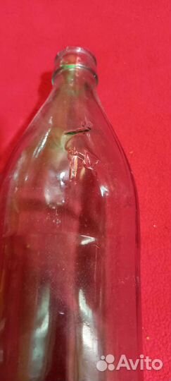 Редкая бутылка Borjomi Боржоми Балтийск