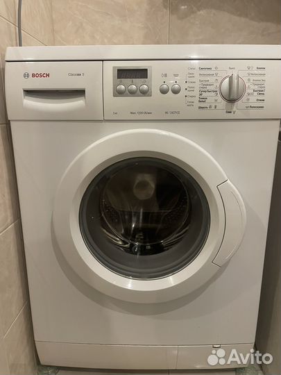 Стиральная машина bosch classixx 5