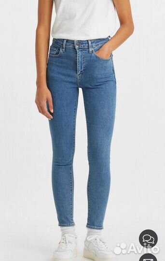 Джинсы levis 721 high rise vintage orange tab, 27