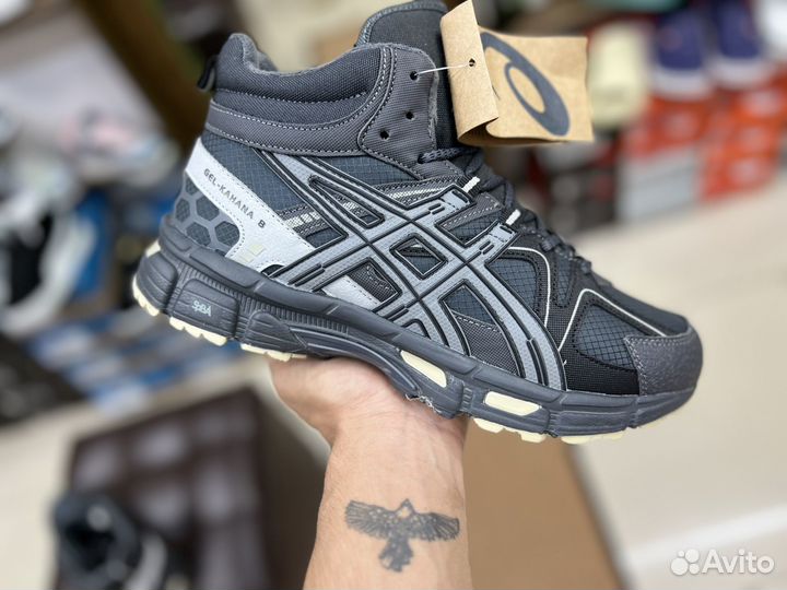 Кроссовки зимние asics gel kahana 8 с мехом