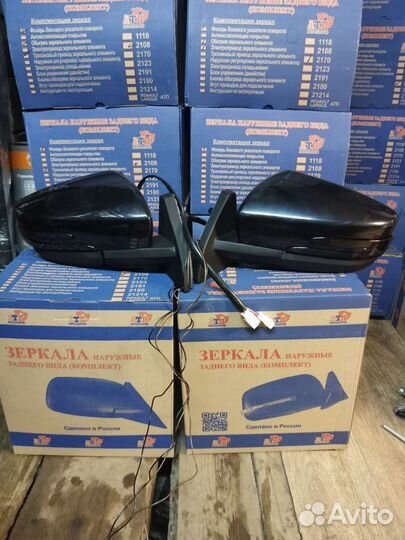 Зеркала AMG на Ваз 2108 2109 21099 2113 2114 2115