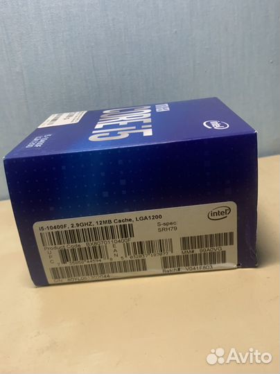Intel core i5 10400f