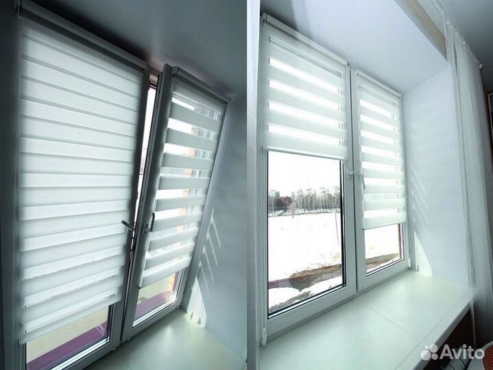 Рулонные шторы от производителя. Замер и установка