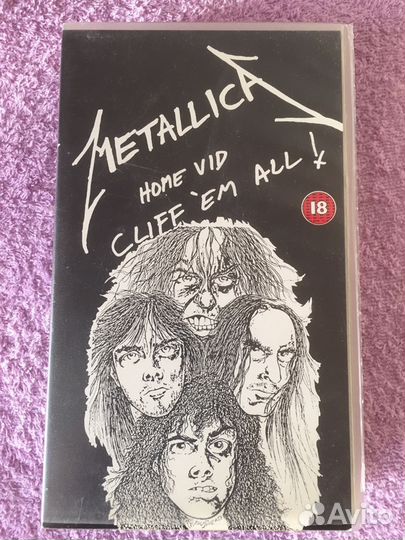 Metallica VHS лицензия