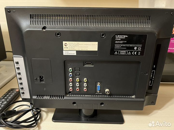 Телевизор lentel 16