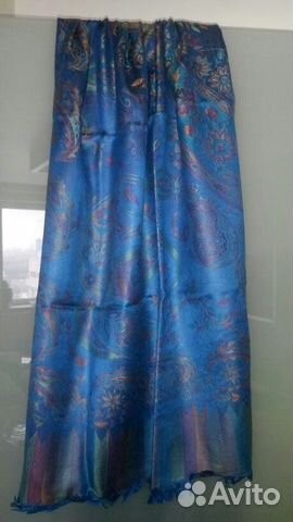 Платок 2х0.75 шаль, пашмина, шарф - Новый