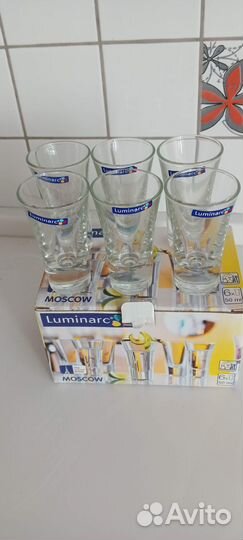Набор стопок luminarc Moscow, 50 мл, 6 шт