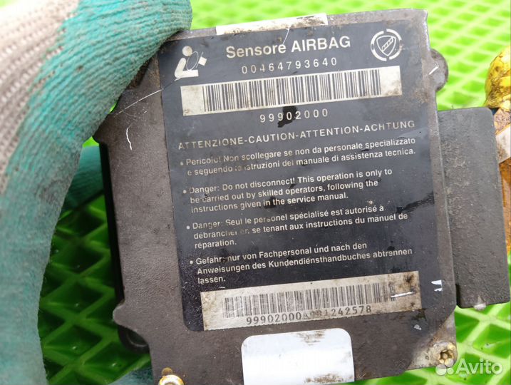 Блок управления Air Bag Fiat Brava 1995-2001
