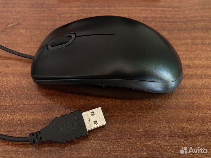 Мышь Logitech B100 проводная