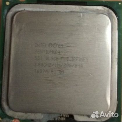 Процессор Intel Pentium 4 CPU 3.00 GHz LGA775