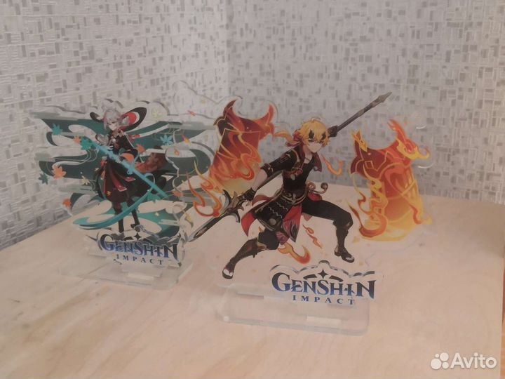 Фигурки по Genshin Impact. Тома и Кадзуха