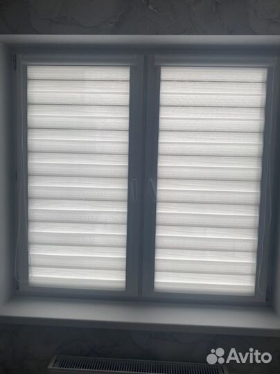 Рулонные шторы день ночь зебра