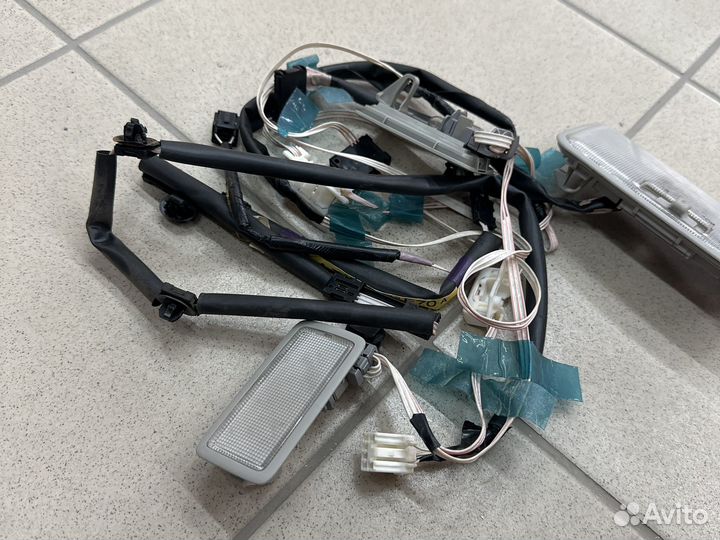 Проводка потолка Toyota Corolla Тойота Королла 150