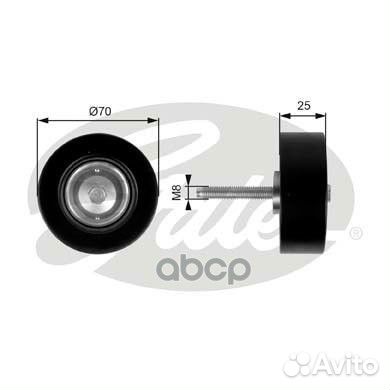 Ролик обводной приводного ремня T36263 Gates