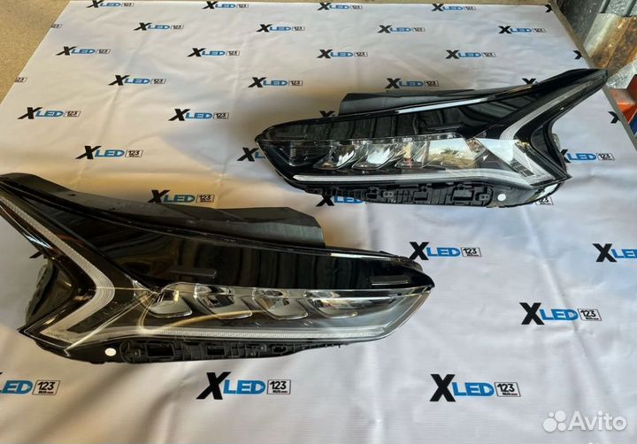 Фара правая левая Kia K5 4 линзы Led