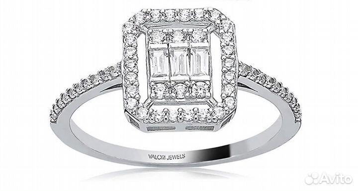 Кольцо серебро 925