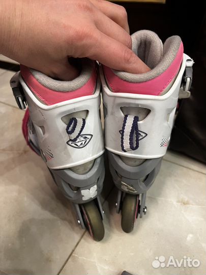 Роликовые коньки детские раздвижные