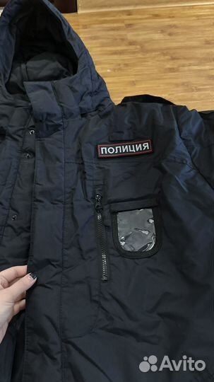 Куртка зимняя полиция