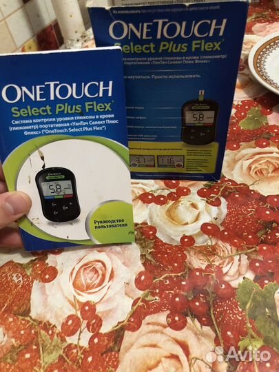 Глюкометр one touch select plus flex