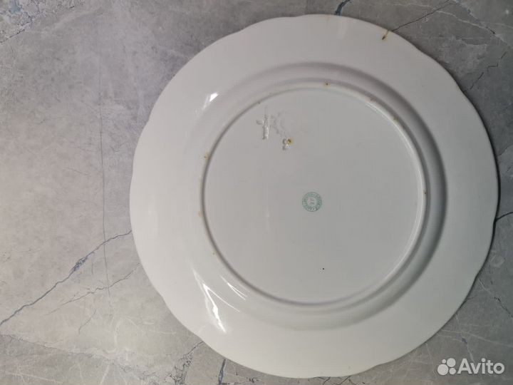 Тарелка Кузнецовский фарфор