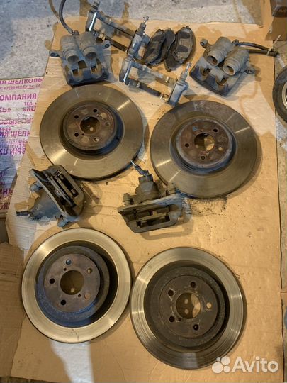 Продам комплект тормозов Subaru 315mm