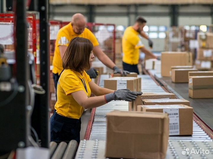 Комплектовщик с 2р питанием вахта Мытищи,зп еженед