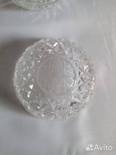 Хрустальные розетки СССР