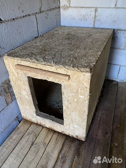 Будка для собаки утепленная