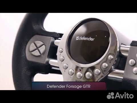 Игровой руль Defender forsage gtr объявление продам