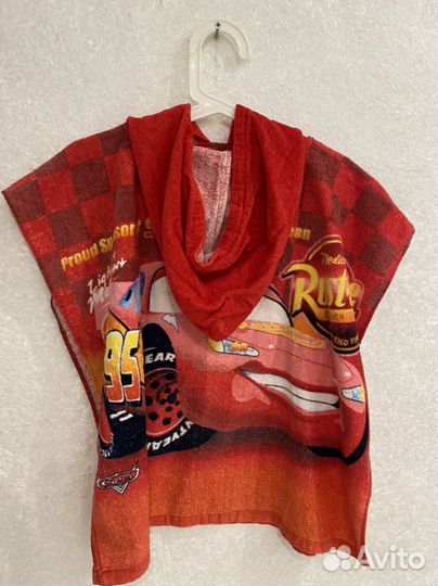 Полотенце-пончо для мальчика