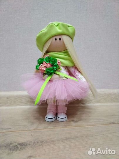 Интерьерная кукла ручной работы