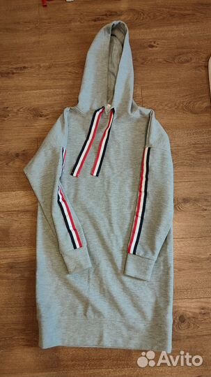 Спортивное платье, худи, 44 р