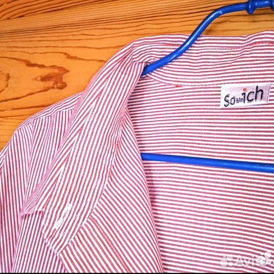 Блузка рубашка 60-64