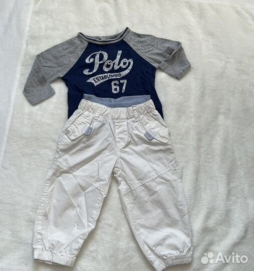 Вещи на мальчика 6-12 месяцев пакетом
