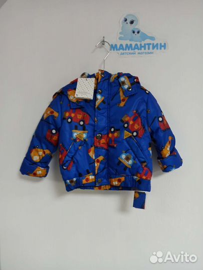 Новая куртка на мальчика Карамели, 80 см