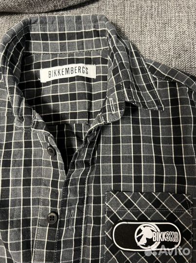 Bikkembergs рубашка на мальчика 8 л