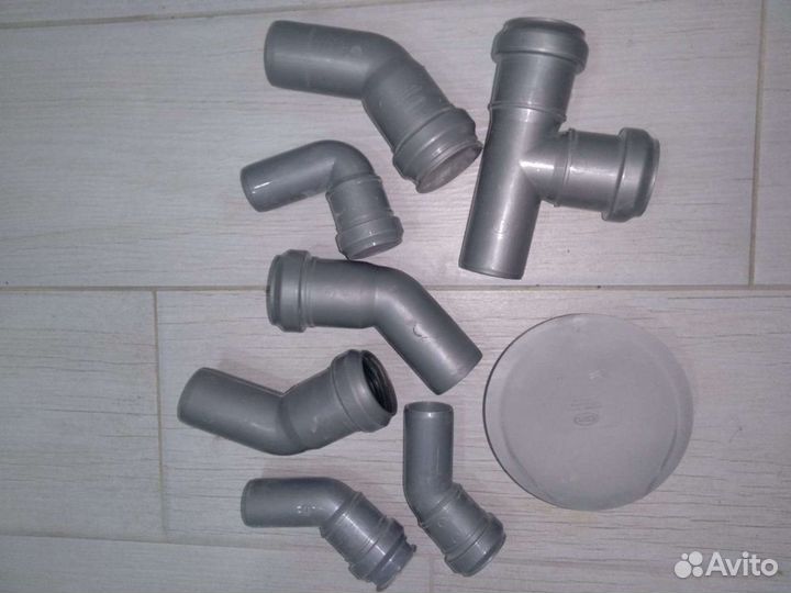 Труба канализационная#тройник#отвод