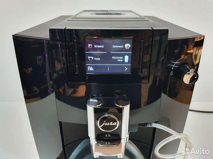 Кофемашина Jura E6 Piano Black