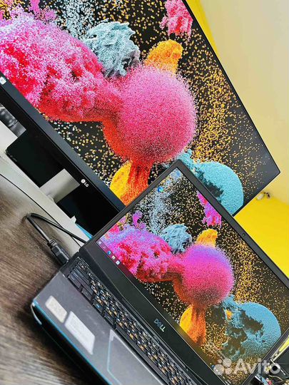 Игровой ноутбук dell i5-9300h/GTX-1650