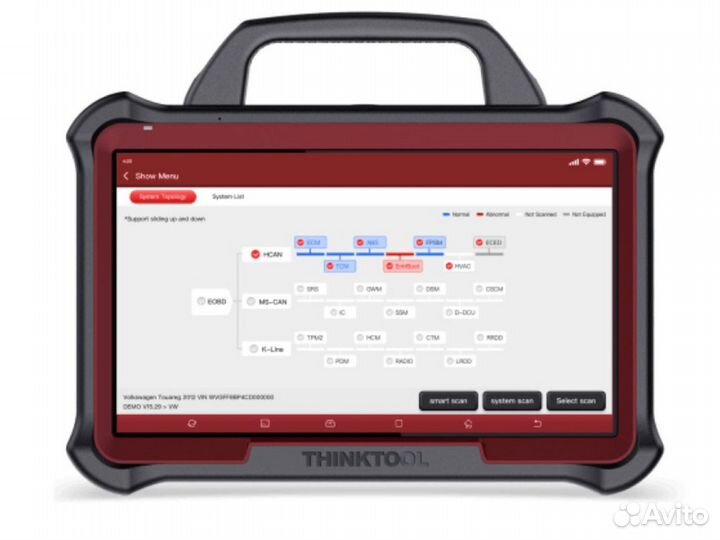 Диагностический автосканер Thinktool Max Ultra
